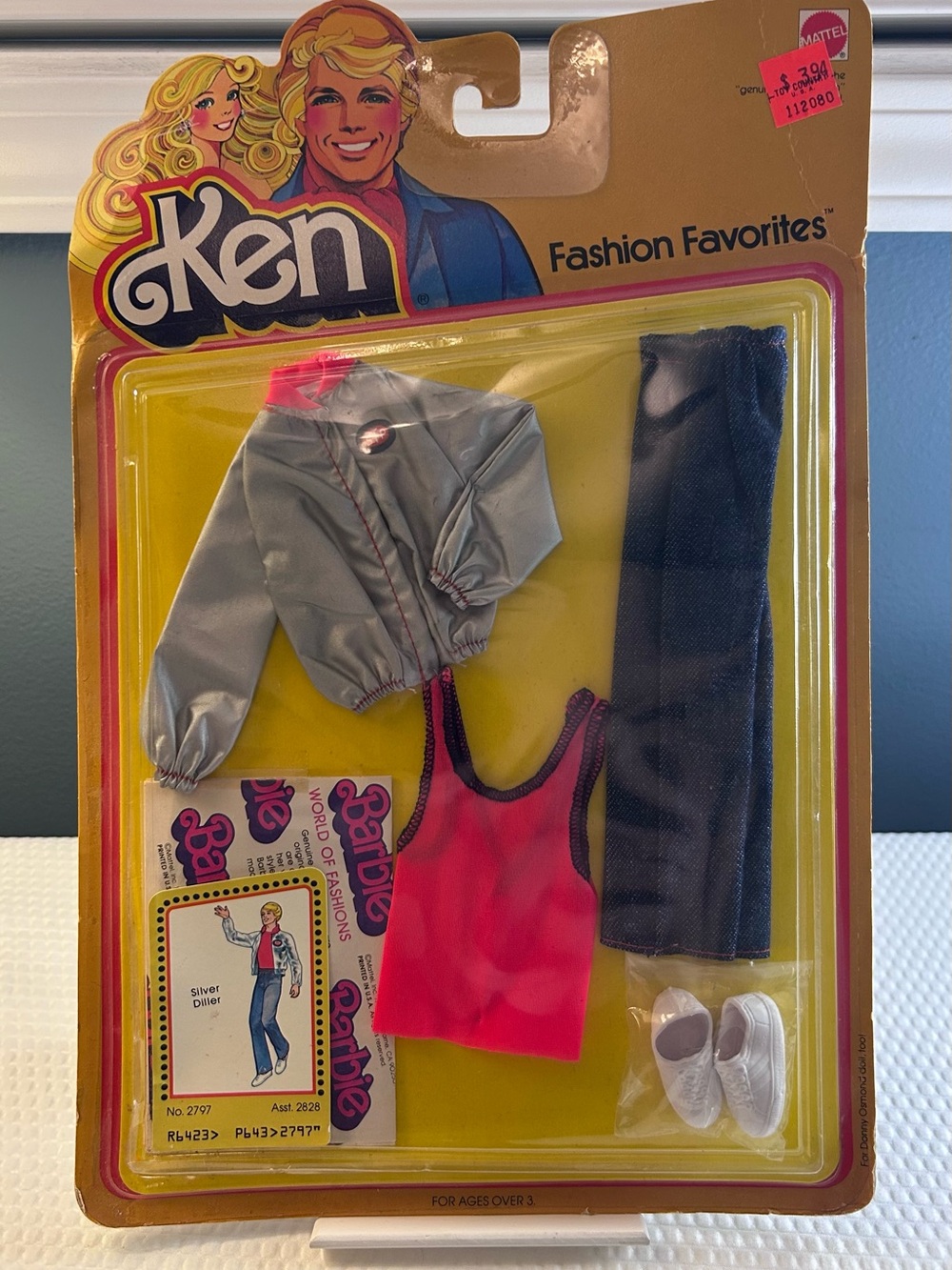 Vintage Ken Silver Diller #2797 Fashion Favorites NRFP